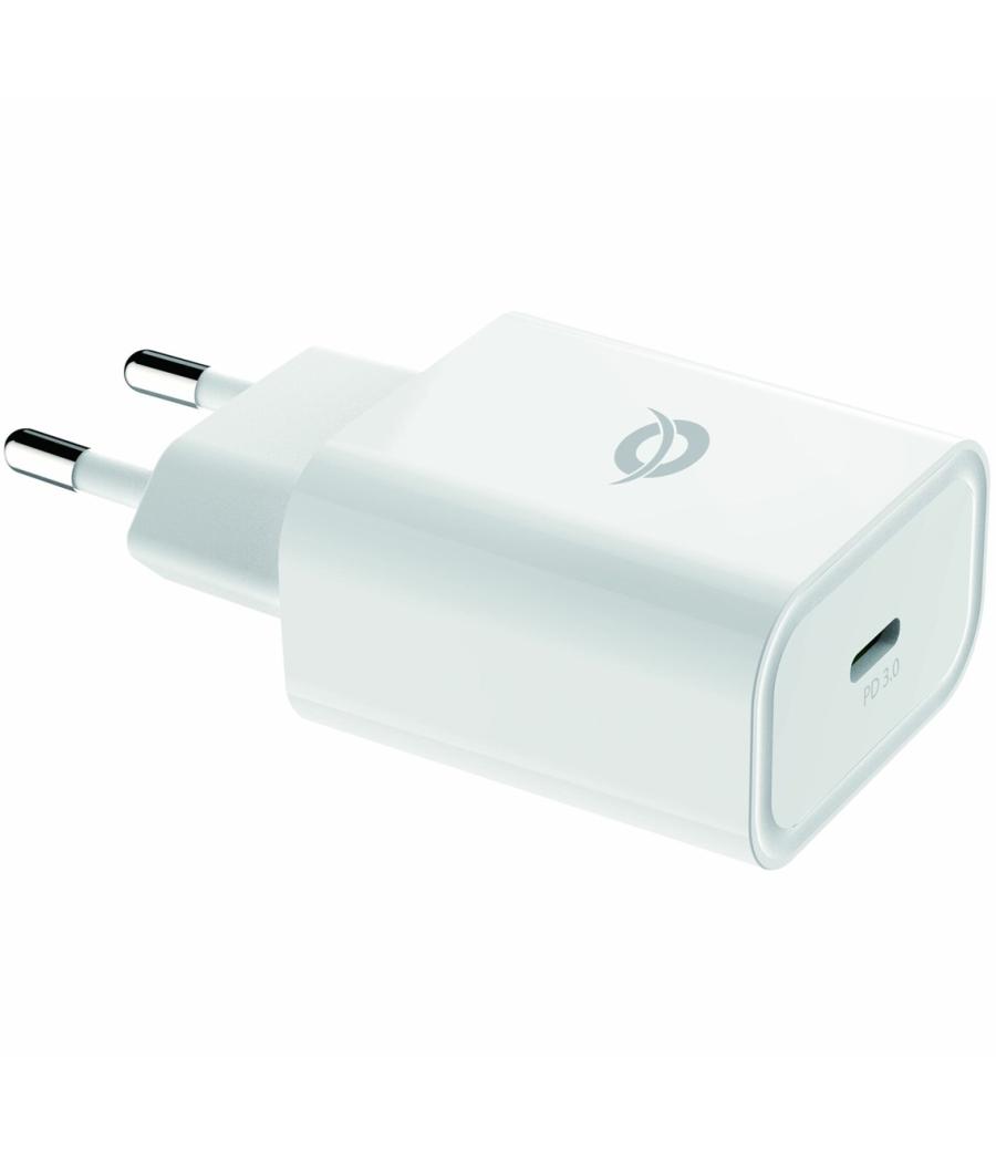 Cargador conceptronic pd 20w 1 x usb tipo c blanco