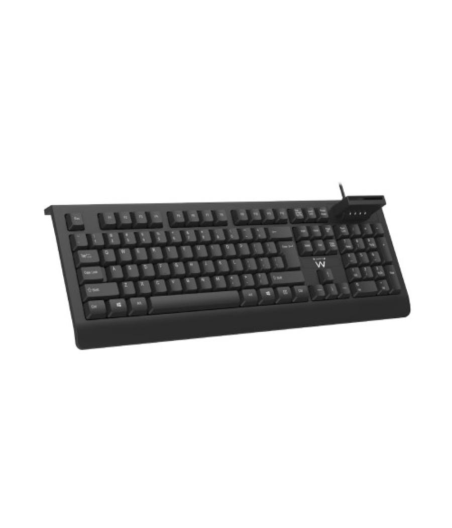 Ewent ew3286 teclado universal usb qwerty español negro