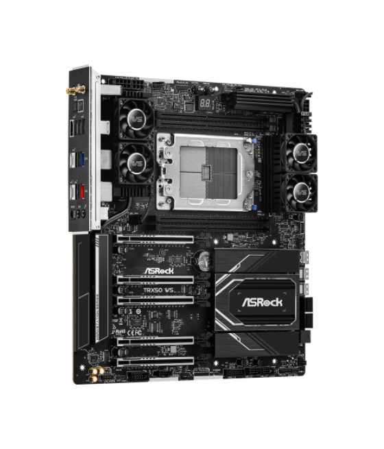 Asrock trx50 ws amd trx50 socket str5 atx extendida