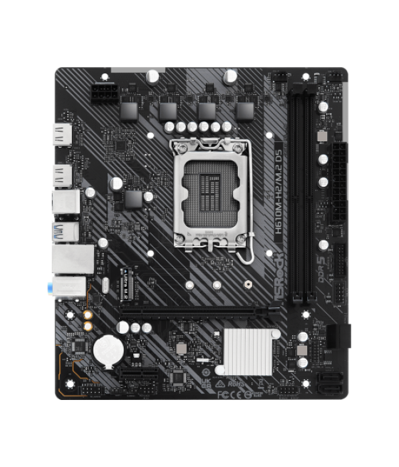 Asrock h610m-h2/m.2 d5 intel h610 lga 1700 micro atx