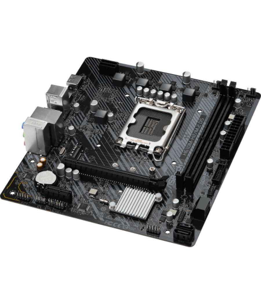 Asrock h610m-h2/m.2 d5 intel h610 lga 1700 micro atx