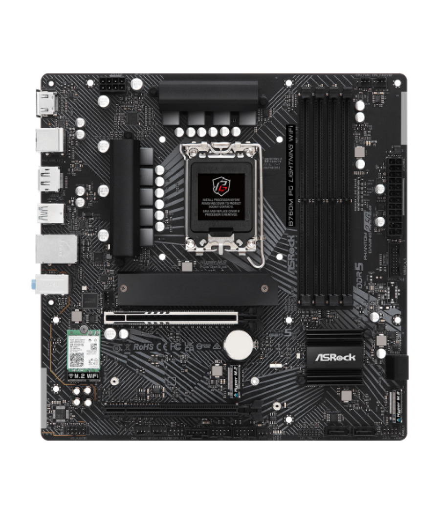 Asrock b760m pg lightning wifi intel b760 lga 1700 micro atx