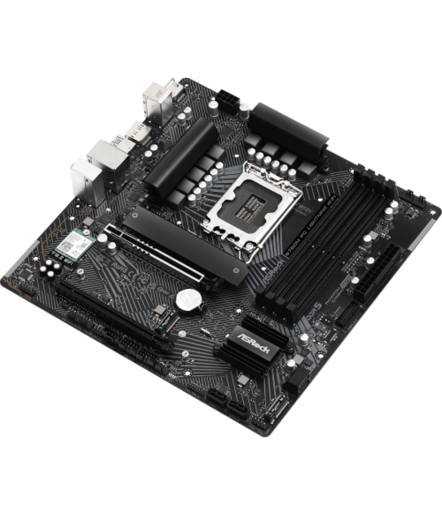 Asrock b760m pg lightning wifi intel b760 lga 1700 micro atx