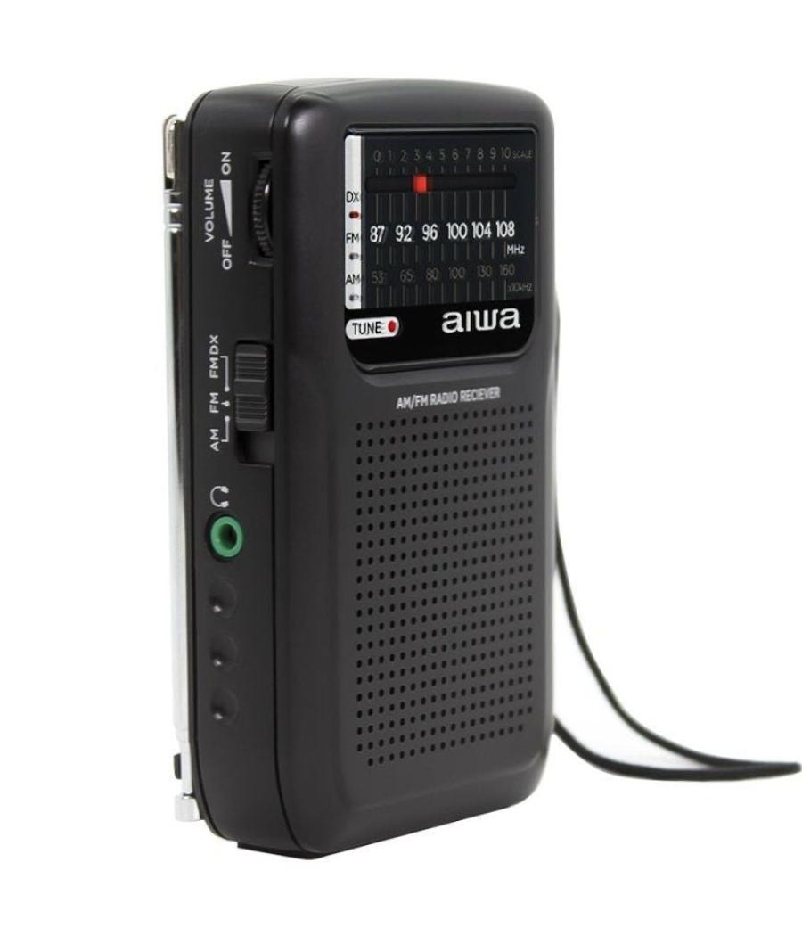 Radio portátil aiwa rs-33/ negra