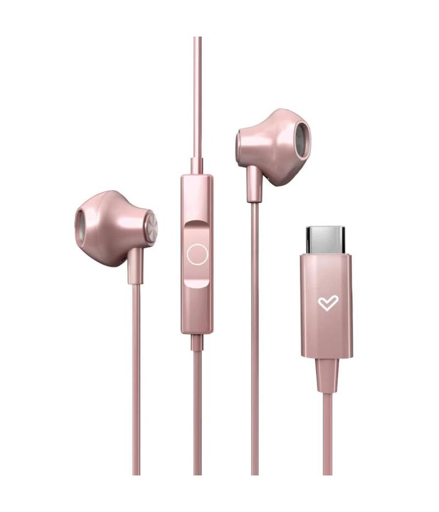 Energy sistem auriculares easypods type c rose