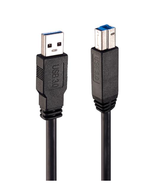 Lindy 43098 cable USB 10 m USB 3.2 Gen 1 (3.1 Gen 1) USB A USB B Negro