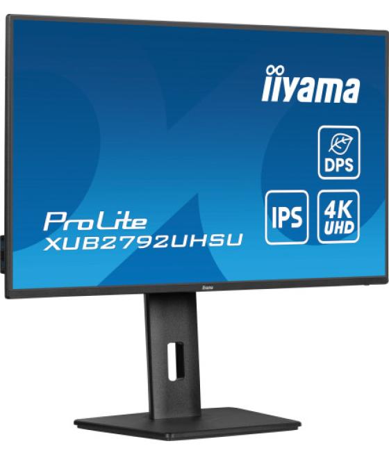 Iiyama prolite xub2792uhsu-b6 pantalla para pc 68,6 cm (27") 3840 x 2160 pixeles 4k ultra hd led negro