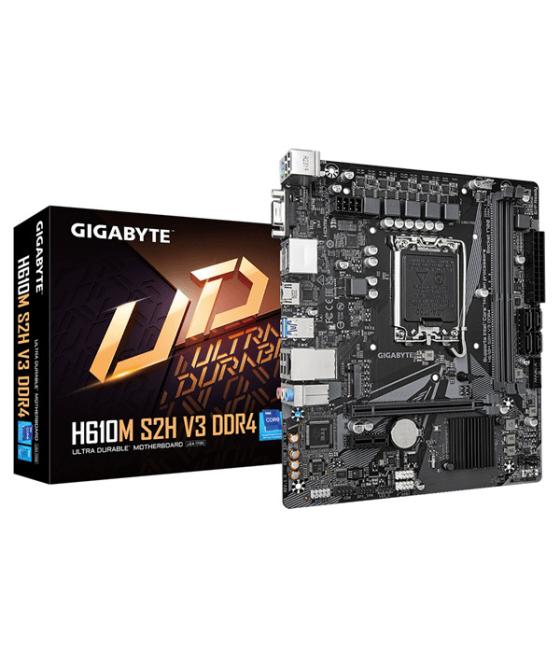 Placa base gigabyte h610m s2h v3 ddr4 m - atx - 2x ddr4