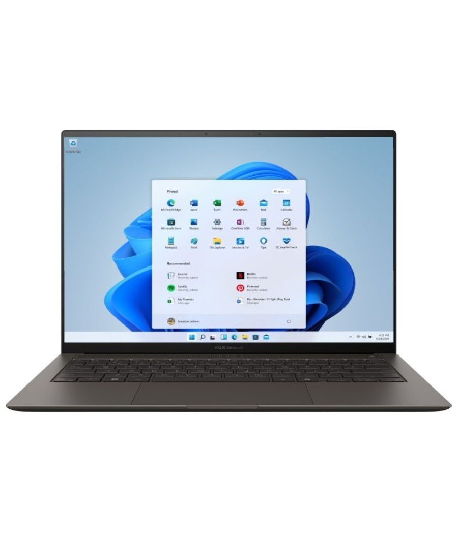 Portátil asus zenbook s 14 oled ux5406sa-pz334w intel core ultra 7-258v/ 32gb/ 1tb ssd/ 14'/ win11