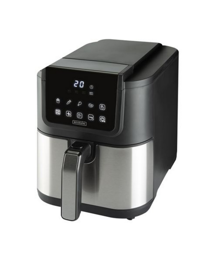 Freidora de aire bourgini airfryer slim ceramica 5l 1500w