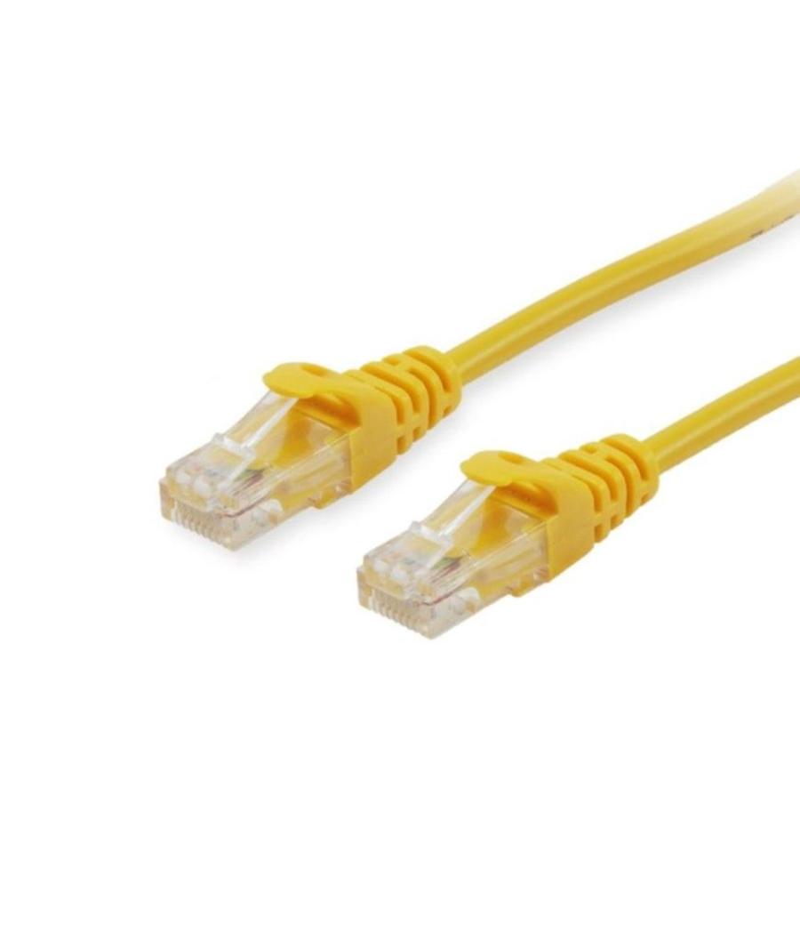 Cable de red equip latiguillo rj45 u - utp cat6a 3m amarillo