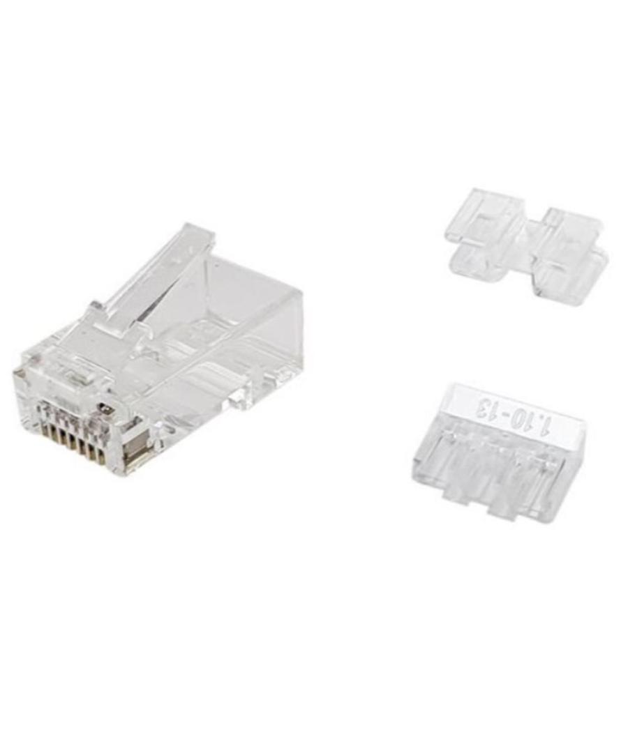 Kit 100 uds conectores rj45 equip categoria 6a utp