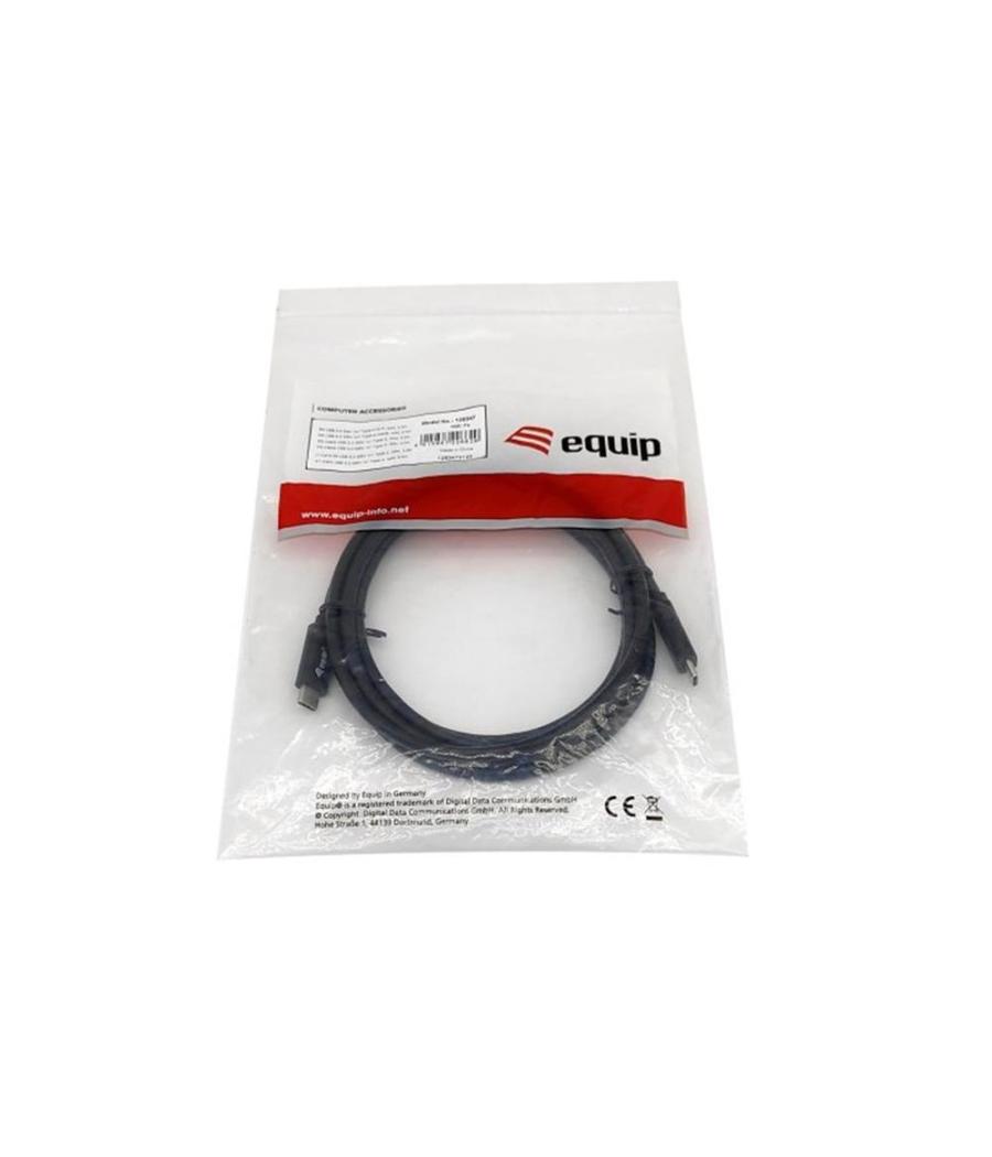 Cable usb tipo c equip macho - macho 2m