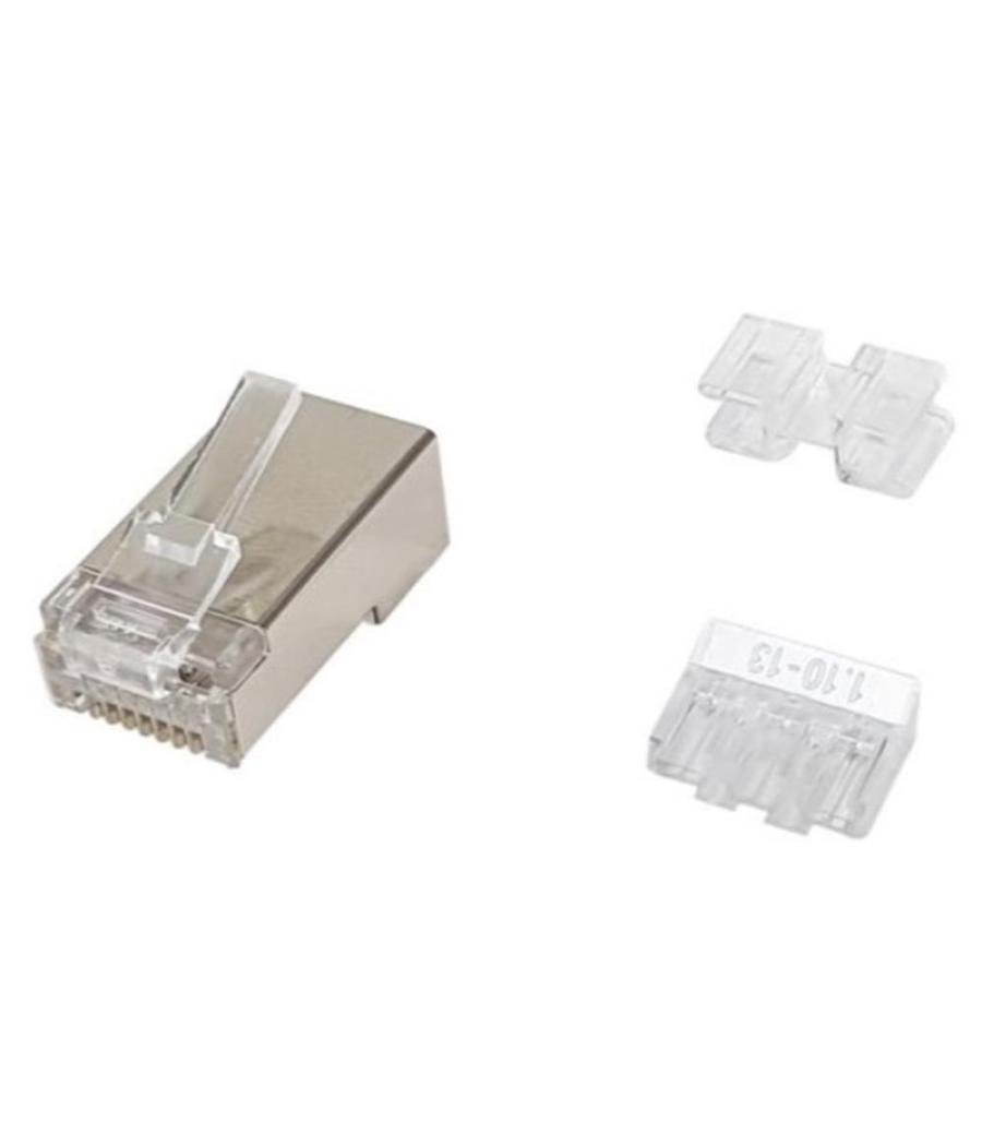 Kit 100 uds conectores rj45 equip categoria 6a stp