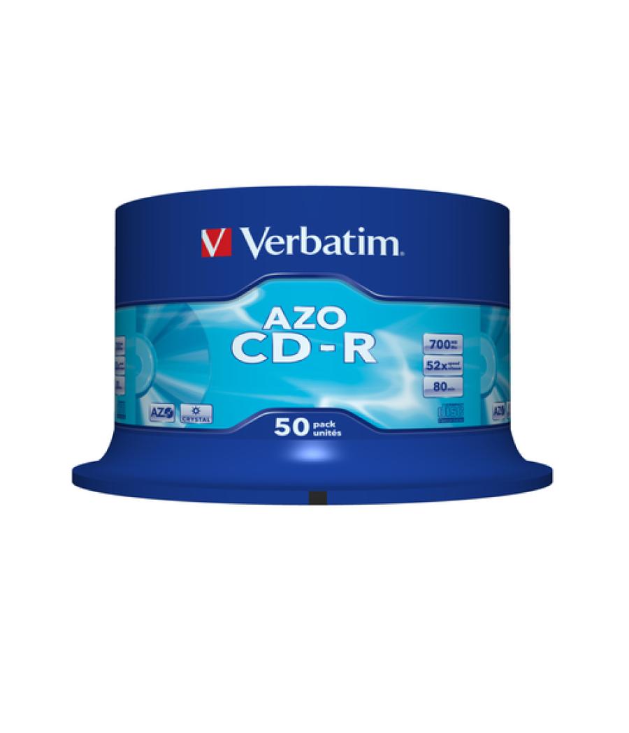 Verbatim CD-R AZO Crystal 700 MB 50 pieza(s)