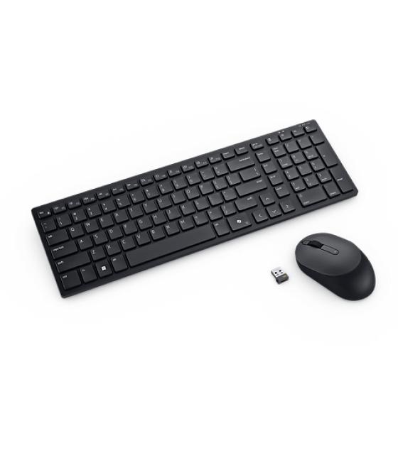 DELL KM555 teclado Ratón incluido Universal RF Wireless + Bluetooth QWERTY Español Negro