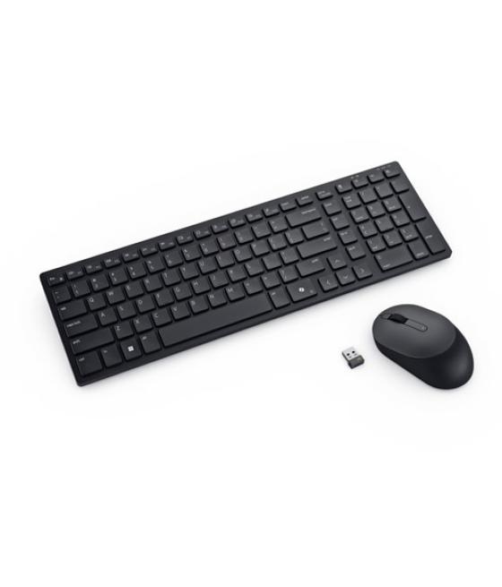 DELL KM555 teclado Ratón incluido Universal RF Wireless + Bluetooth QWERTY Español Negro