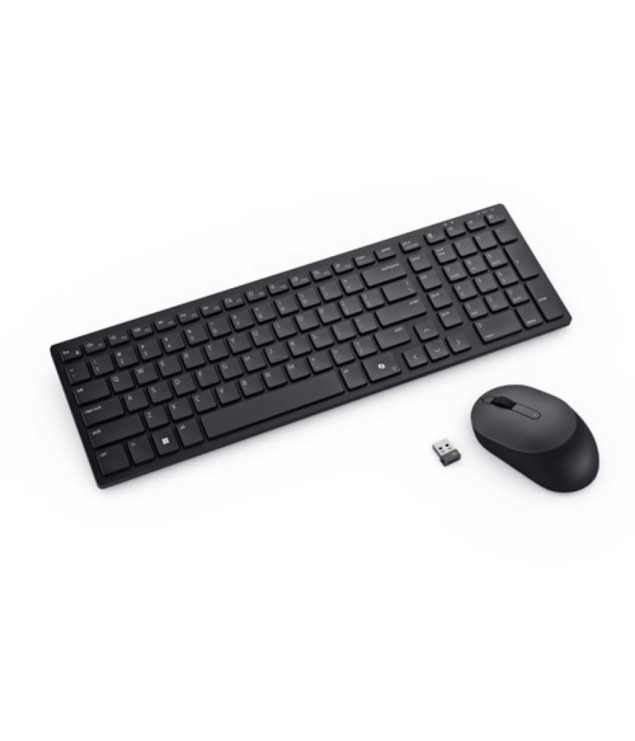 DELL KM555 teclado Ratón incluido Universal RF Wireless + Bluetooth QWERTY Español Negro