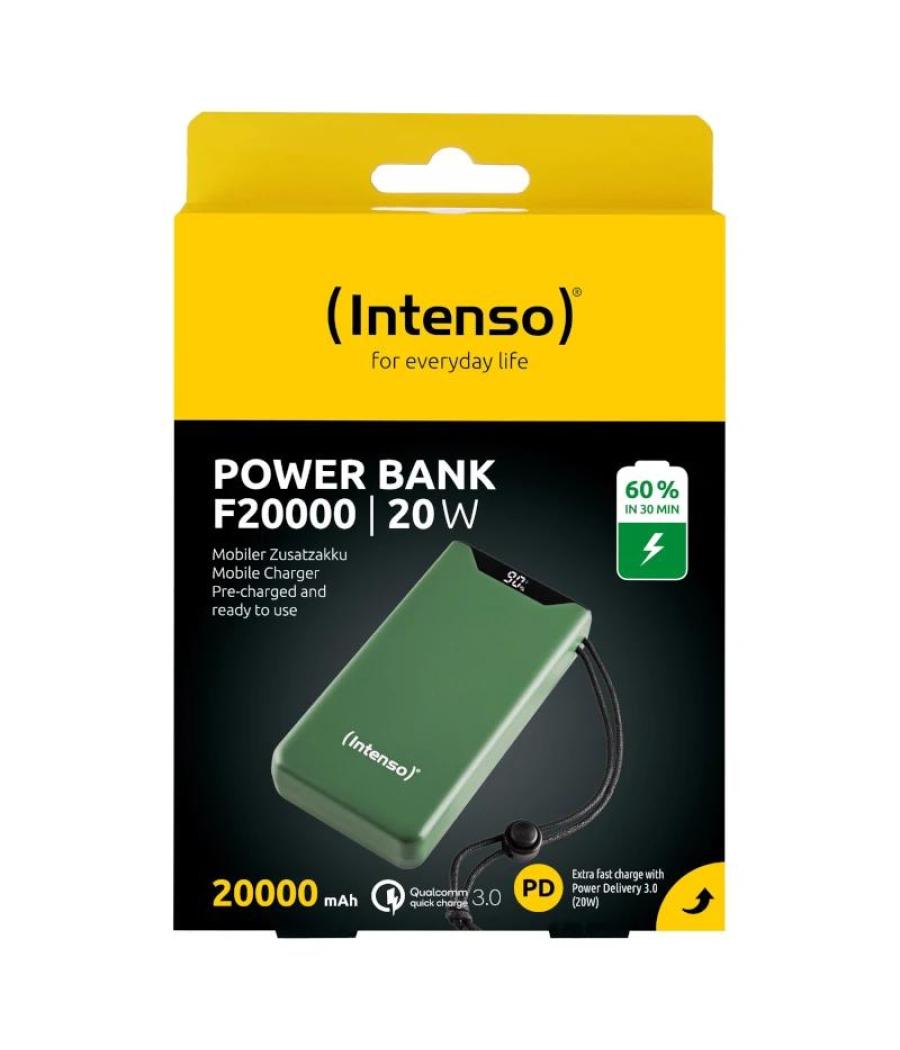 Intenso powerbank f20000 20000 mah verde