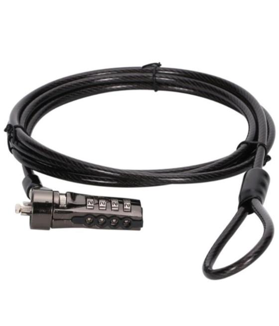 Cable seguridad para portatiles 1.8m conceptronic