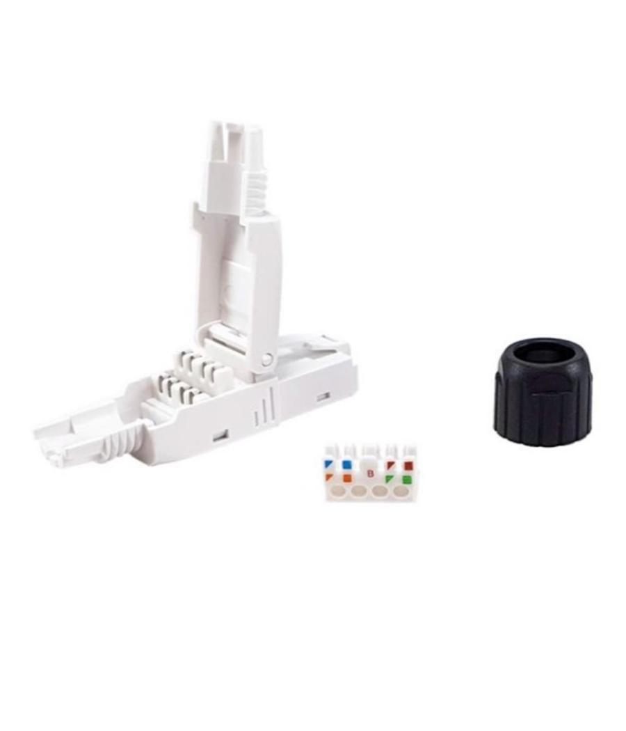 Kit 5 uds conectores rj45 equip categoria 6a utp