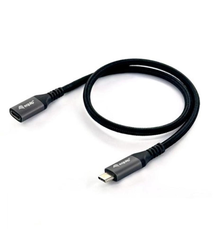 Cable alargo usb tipo c equip 4k macho - hembra 0.5m