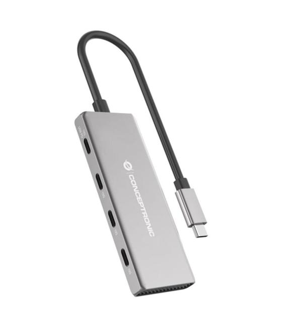 Hub usb tipo c conceptronic hubbies16g 4 puertos