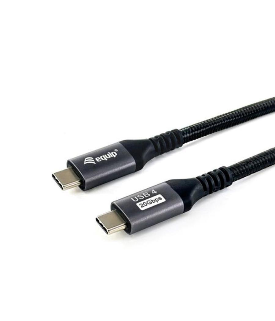 Cable usb tipo c equip macho - macho 1.2m