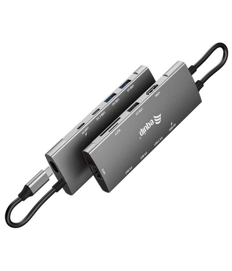 Docking station equip usb tipo c 9 en 1