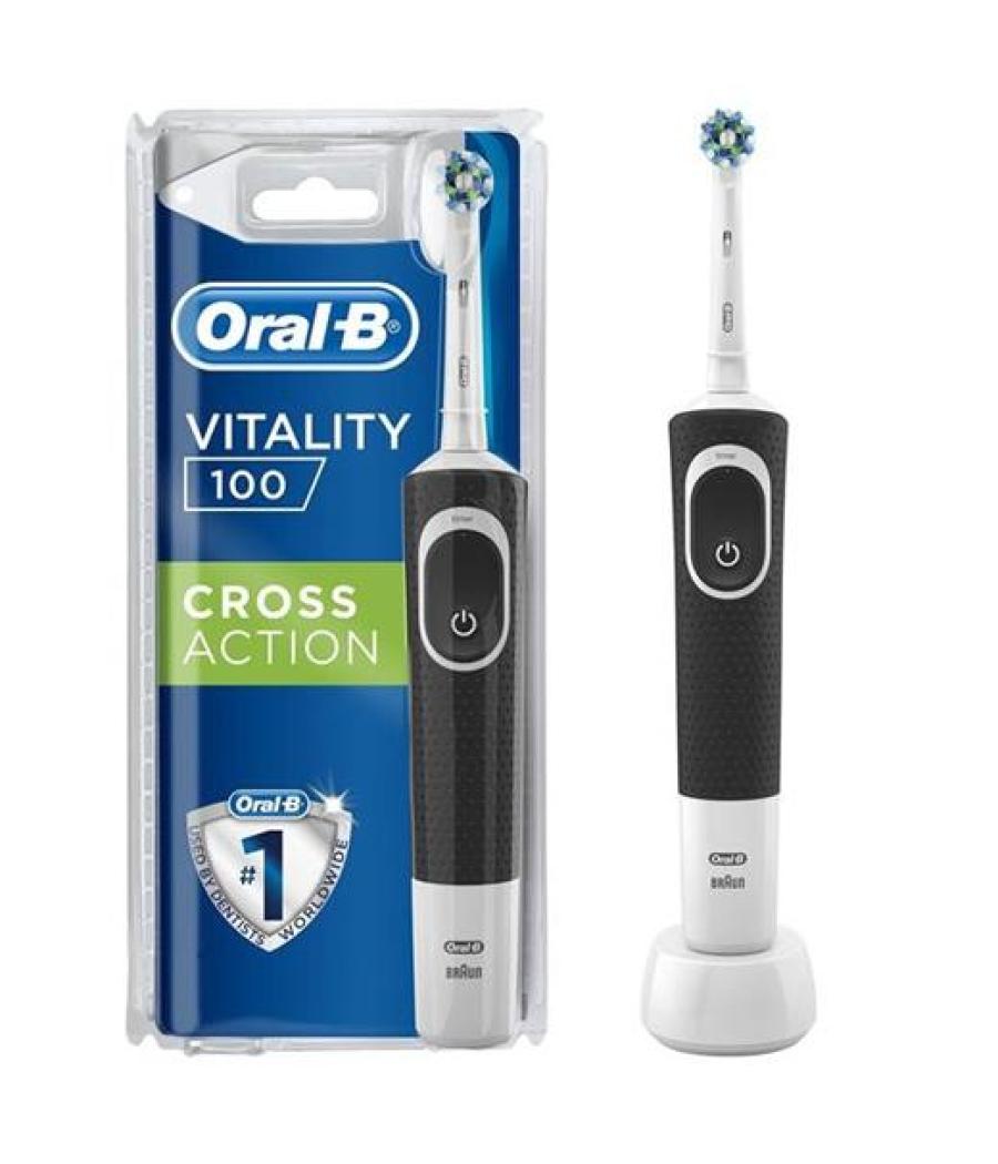 Oral-b cepillo de dientes electrico vitality d100 recarbagle negro