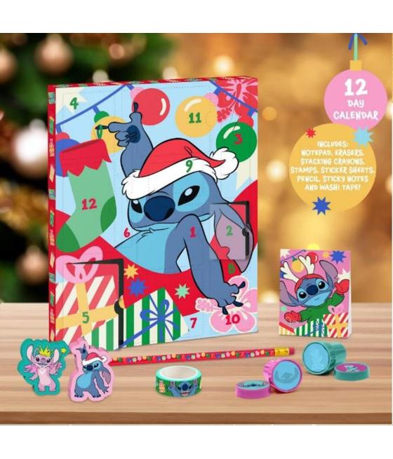 Calendario de adviento paladone disney stitch 12 días