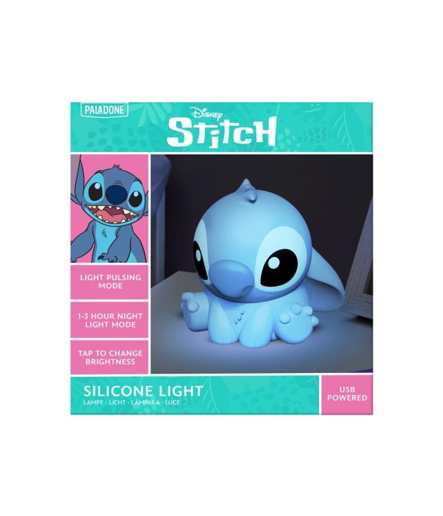 Lámpara de silicona 3d paladone disney stitch