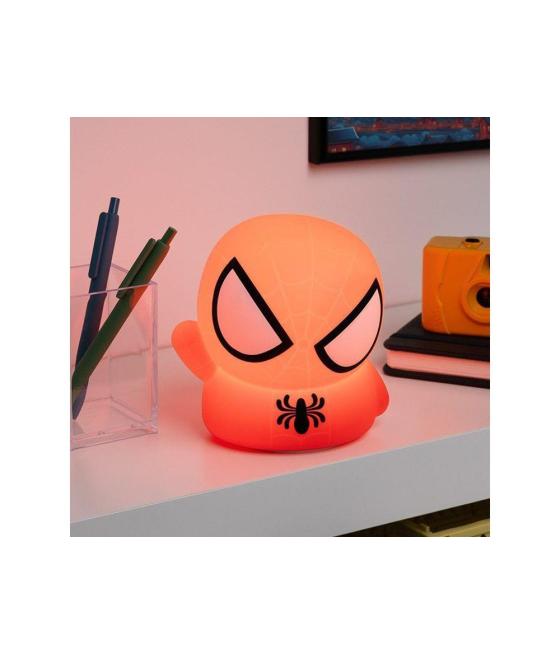 Lámpara de silicona 3d paladone marvel spiderman