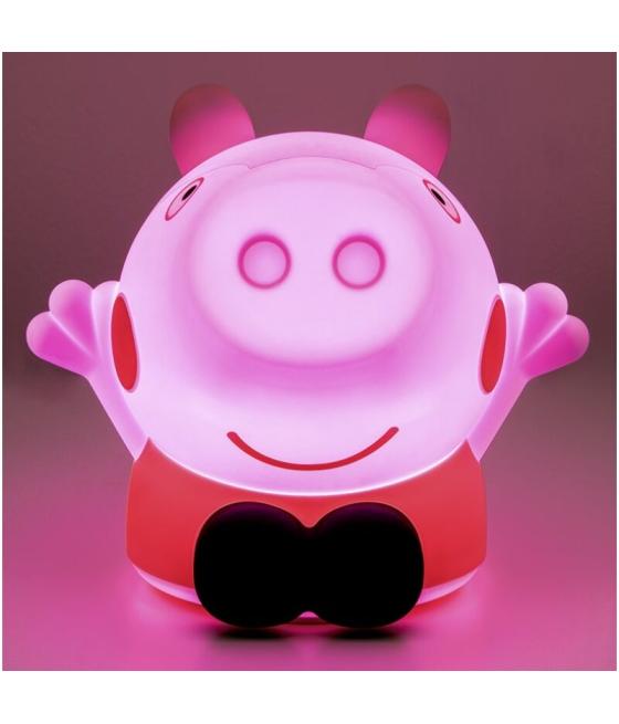 Lámpara de silicona 3d paladone peppa pig