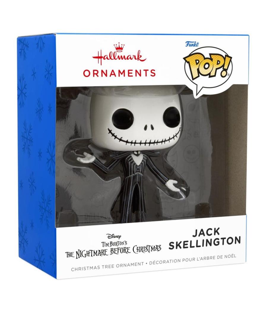 Adorno de navidad funko jack figura de resina