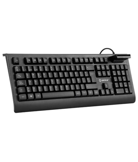 Teclado unykach kb918 usb lector dni