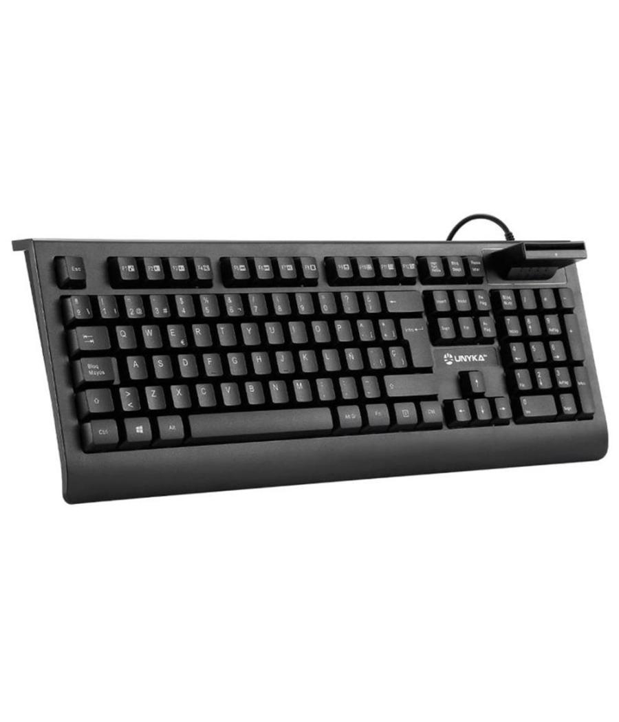 Teclado unykach kb918 usb lector dni