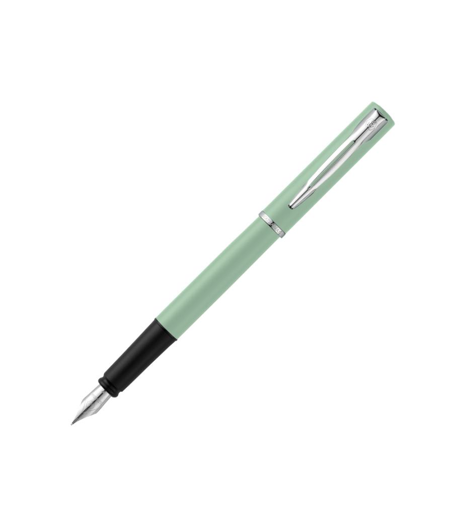 Pluma waterman allure pastel verde plumin f