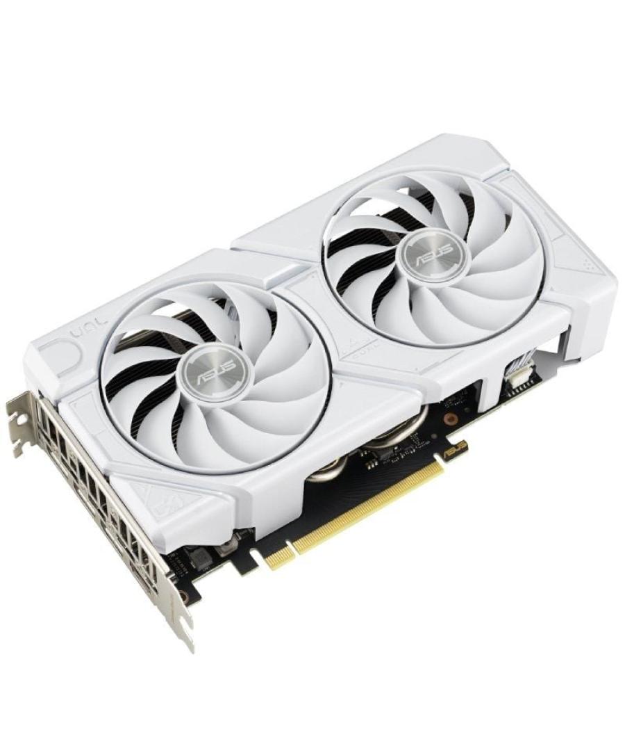 Tarjeta gráfica asus dual geforce rtx 4060 evo oc white edition/ 8gb gddr6