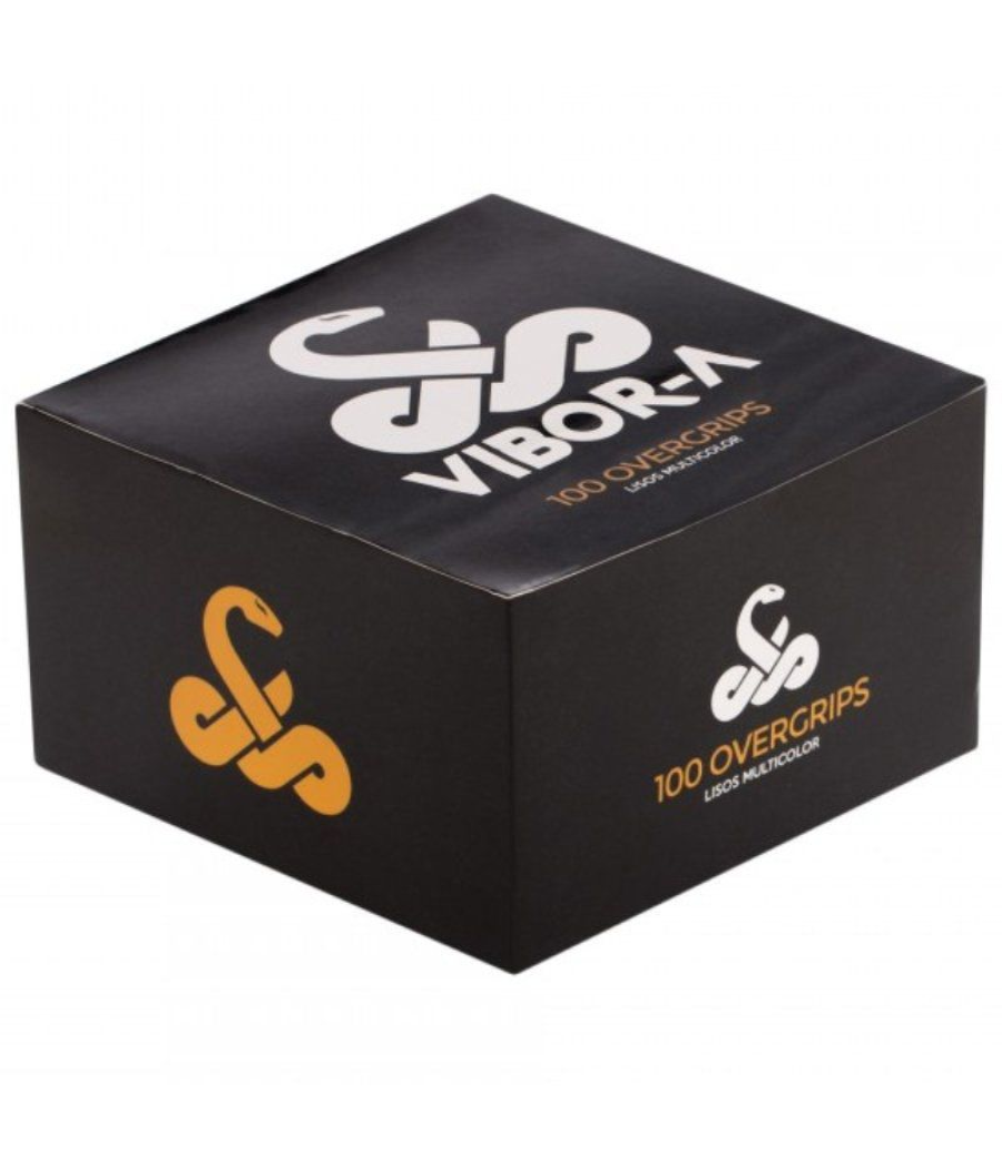 Caja de 100 overgrips vibor-a/ colores surtidos