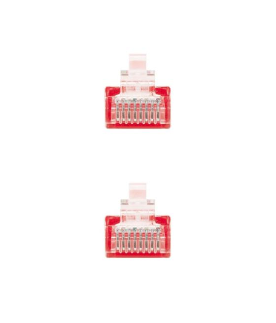Nanocable latiguillo rj45 cat.6 utp rojo, 3.0 m