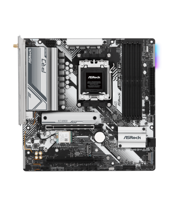 Asrock b650m pro rs wifi amd b650 zócalo am5 micro atx