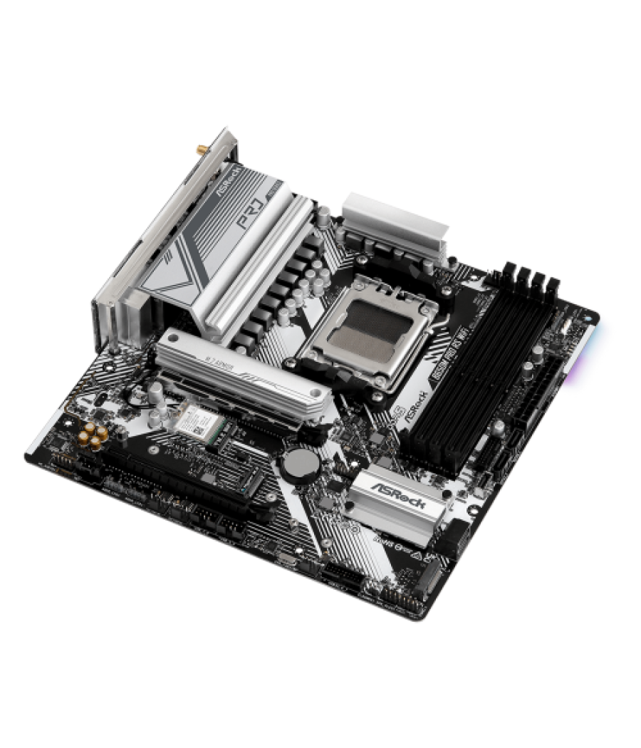 Asrock b650m pro rs wifi amd b650 zócalo am5 micro atx