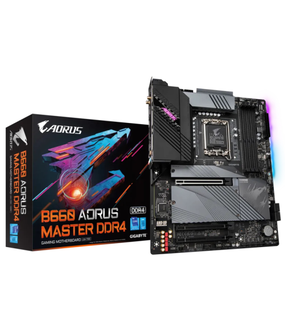 Placa base gigabyte b660 a master 1700 atx 4xddr4