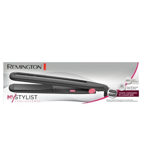 Plancha para el pelo remington my stylist s1a100/ negra