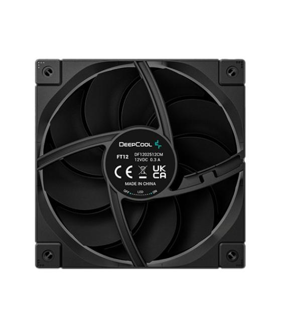 Ventilador 120x120 deepcool ft12 black