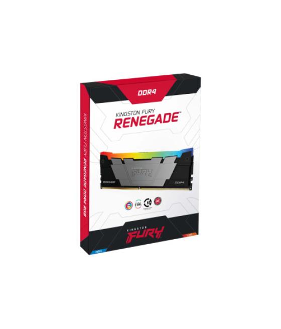 Kingston technology fury renegade rgb módulo de memoria 8 gb 1 x 8 gb ddr4 4000 mhz