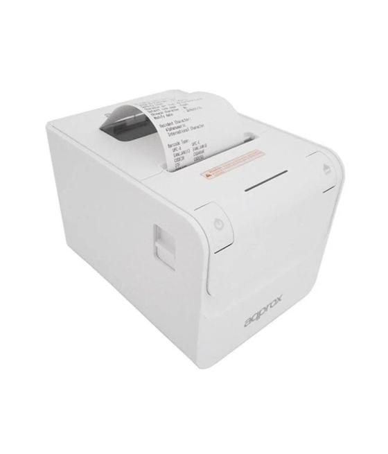 Pack approx apppospack4180wh v2 cajón portamonedas/ impresora térmica/ lector de códigos y rollos térmicos