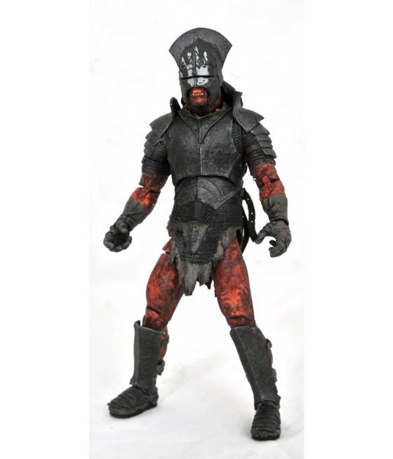 Figura diamond select toys el señor de los anillos orco uruk - hai