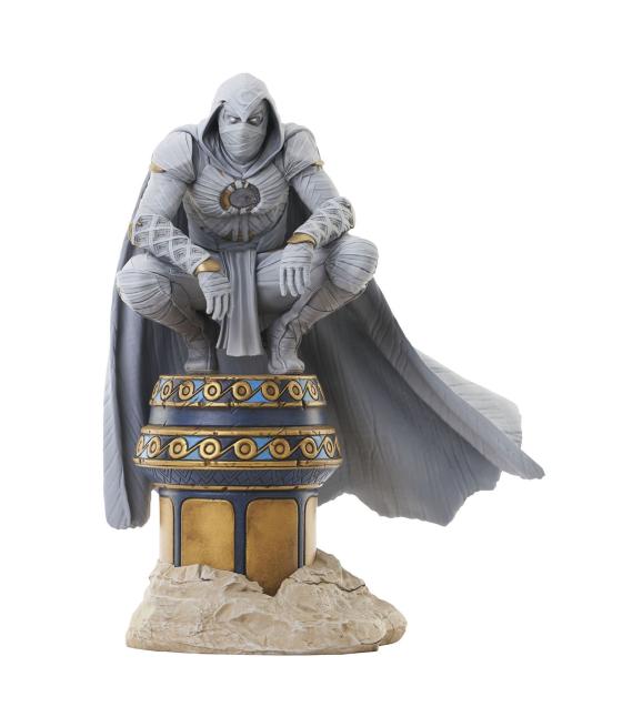 Moon knight pvc diorama 25 cm marvel tv gallery re - run